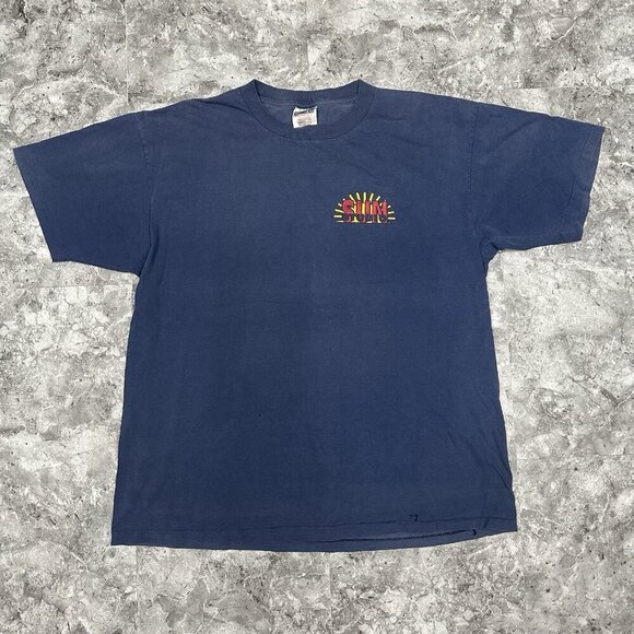 Vintage Sun Studio T-shirt XL Memphis Tennessee Elvis Cash Single Stitch - Picture 2 of 8